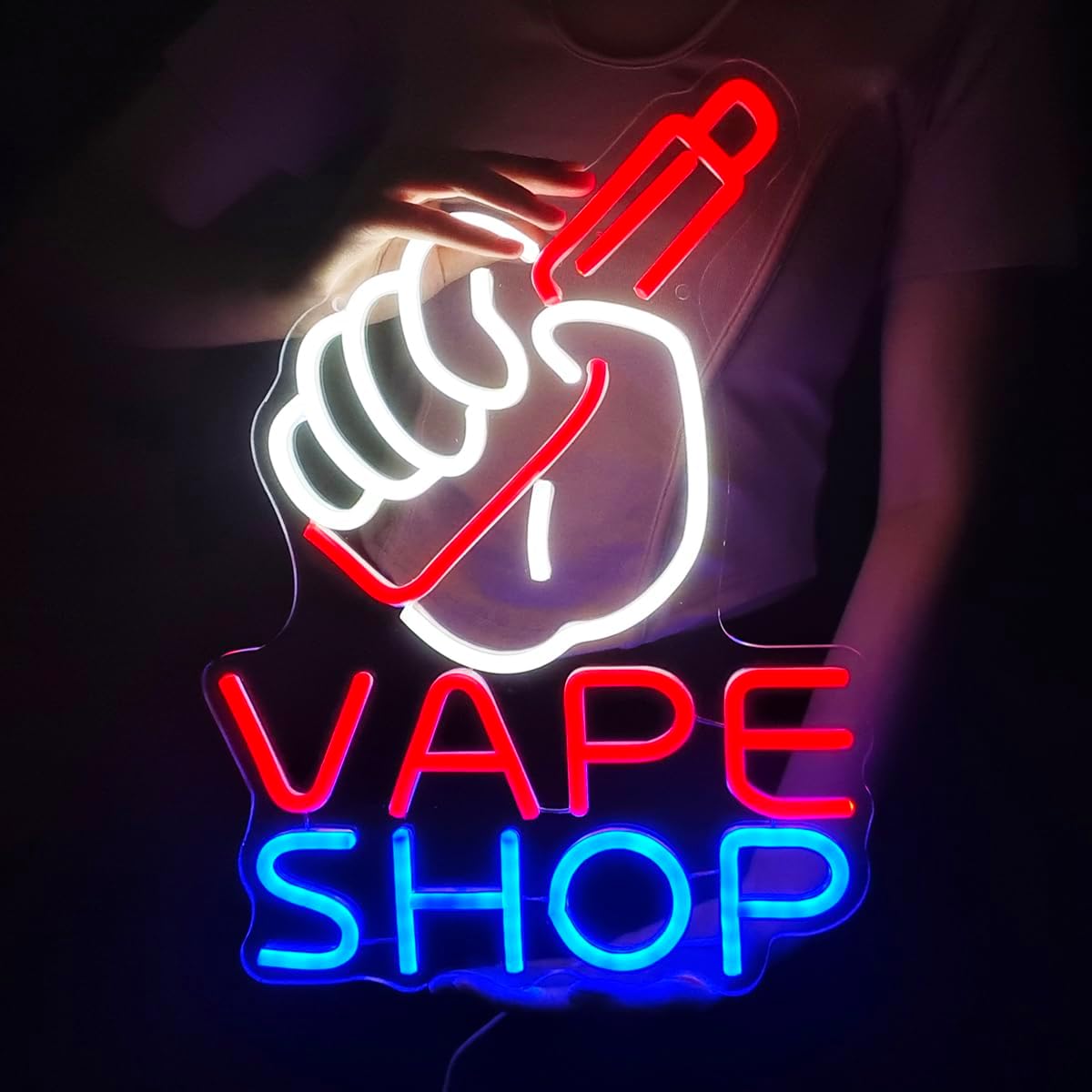 لافتة نيون لمتاجر السجائر الإل - مراجعة Vaping Store وسعره